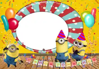 Надпис на рамці: З Днем Народження!