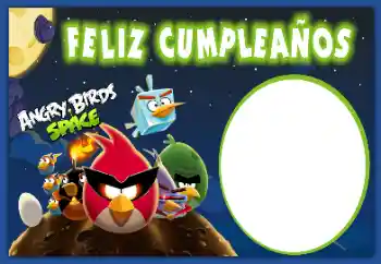 Надпис на рамці: З Днем Народження!