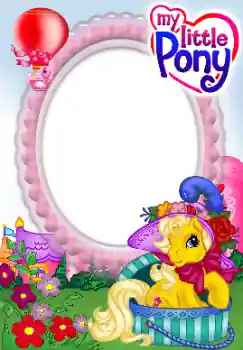 Фотоефект з категорії Різні дитячі № 142475. Надпис на рамці: My little Pony Фотоефект з категорії Різні дитячі № 142475. Надпис на рамці: My little Pony