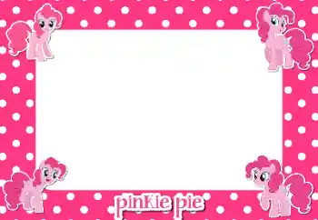 Фотоефект з категорії Різні дитячі № 149370. Надпис на рамці: Pinkie Pie Фотоефект з категорії Різні дитячі № 149370. Надпис на рамці: Pinkie Pie