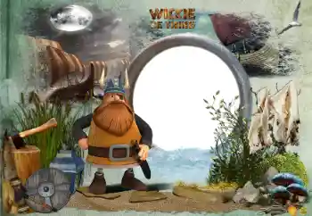 Фотоефект з категорії Різні дитячі № 166027. Надпис на рамці: Wickie de Viking
