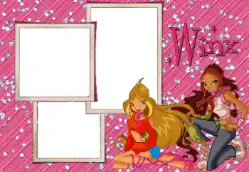 Фотоефект з категорії Різні дитячі № 16937. Надпис на рамці: Winx Фотоефект з категорії Різні дитячі № 16937. Надпис на рамці: Winx