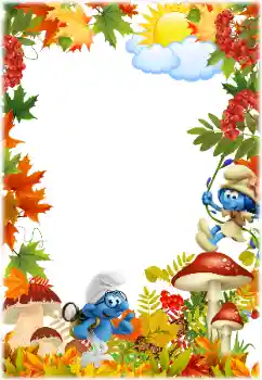 Фотоефект з категорії Різні дитячі № 175432. Надпис на рамці: Smurfs Фотоефект з категорії Різні дитячі № 175432. Надпис на рамці: Smurfs