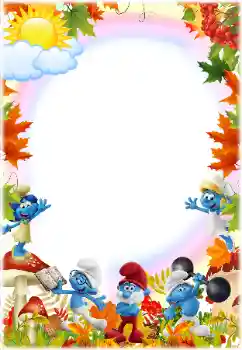 Фотоефект з категорії Різні дитячі № 175433. Надпис на рамці: Smurfs Фотоефект з категорії Різні дитячі № 175433. Надпис на рамці: Smurfs