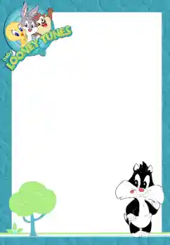 Фотоефект з категорії Різні дитячі № 198812. Надпис на рамці: Baby Looney Tunes