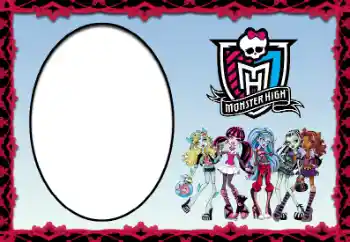 Фотоефект з категорії Різні дитячі № 38746. Надпис на рамці: Monster High Фотоефект з категорії Різні дитячі № 38746. Надпис на рамці: Monster High