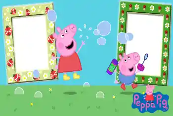 Фотоефект з категорії Різні дитячі № 82889. Надпис на рамці: Peppa Pig Фотоефект з категорії Різні дитячі № 82889. Надпис на рамці: Peppa Pig