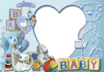 Надпис на рамці: It's a boy! BABY