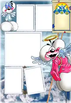 Фотоефект з категорії Перший рік № 191800. Надпис на рамці: Хрещення