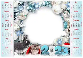 Фотоефект з категорії Календарі № 202169. Надпис на рамці: 2026