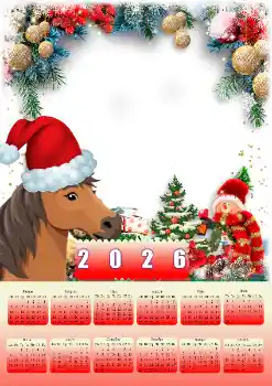 Фотоефект з категорії Календарі № 206218. Надпис на рамці: 2026 Фотоефект з категорії Календарі № 206218. Надпис на рамці: 2026