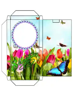 Фотоефект з категорії Етикетки № 166254. Надпис на рамці: Шоколад