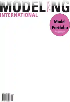 Фотоефект з категорії Журнали № 4691. Надпис на рамці: Modeling