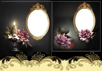 Фотоефект з категорії Траурна стрічка № 191788. Надпис на рамці: Пам'ятаємо, любимо, сумуємо!