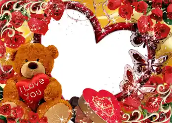 Фотоефект з категорії Рамки для закоханих № 1281. Надпис на рамці: I love you! Фотоефект з категорії Рамки для закоханих № 1281. Надпис на рамці: I love you!