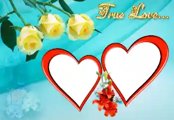 Фотоефект з категорії Рамки для закоханих № 15019. Надпис на рамці: True Love... Фотоефект з категорії Рамки для закоханих № 15019. Надпис на рамці: True Love...