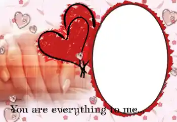 Фотоефект з категорії Рамки для закоханих № 64119. Надпис на рамці: You are everything to me... Фотоефект з категорії Рамки для закоханих № 64119. Надпис на рамці: You are everything to me...