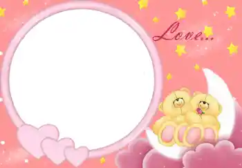 Фотоефект з категорії Рамки для закоханих № 72330. Надпис на рамці: Love