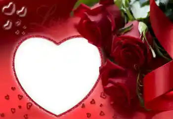 Фотоефект з категорії Рамки для закоханих № 81556. Надпис на рамці: Love