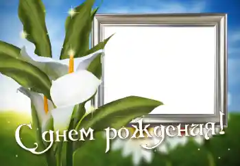 Фотоефект з категорії Відкритки на День Народження № 31718. Надпис на рамці: З Днем Народження! Фотоефект з категорії Відкритки на День Народження № 31718. Надпис на рамці: З Днем Народження!