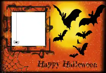 Фотоефект з категорії Різні свята № 162004. Надпис на рамці: Happy Halloween Фотоефект з категорії Різні свята № 162004. Надпис на рамці: Happy Halloween