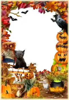 Фотоефект з категорії Різні свята № 175383. Надпис на рамці: Happy Halloween Фотоефект з категорії Різні свята № 175383. Надпис на рамці: Happy Halloween