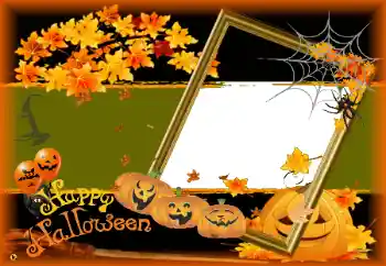 Фотоефект з категорії Різні свята № 58854. Надпис на рамці: Happy Halloween Фотоефект з категорії Різні свята № 58854. Надпис на рамці: Happy Halloween