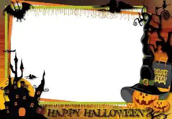 Фотоефект з категорії Різні свята № 60306. Надпис на рамці: Happy Halloween Фотоефект з категорії Різні свята № 60306. Надпис на рамці: Happy Halloween