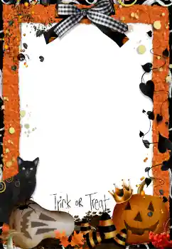 Фотоефект з категорії Різні свята № 84064. Надпис на рамці: Trick or Treat Фотоефект з категорії Різні свята № 84064. Надпис на рамці: Trick or Treat