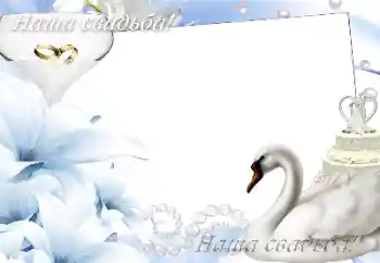 Фотоефект з категорії Весільні рамки № 166419. Надпис на рамці: Наше весілля Фотоефект з категорії Весільні рамки № 166419. Надпис на рамці: Наше весілля