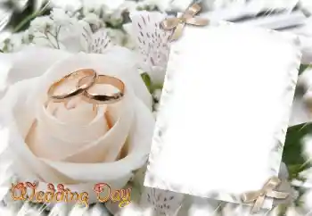 Фотоефект з категорії Весільні рамки № 31729. Надпис на рамці: Wedding Day Фотоефект з категорії Весільні рамки № 31729. Надпис на рамці: Wedding Day