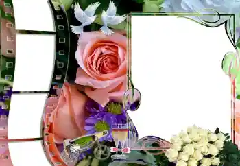 Фотоефект з категорії Весільні рамки № 8658 Фотоефект з категорії Весільні рамки № 8658